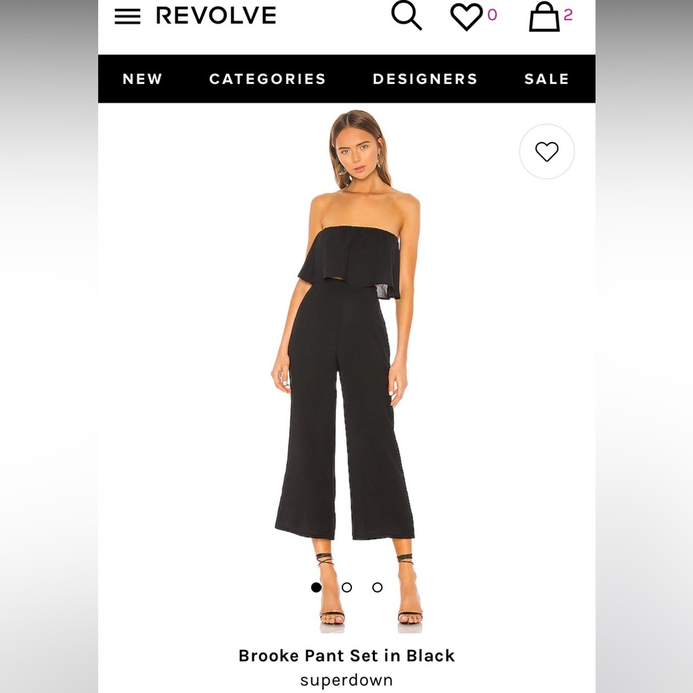 REVOLVE BROOKE Pant set in Black